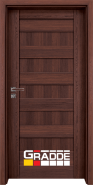 Интериорна HDF врата, модел Gradde Aaven Voll, Шведски Дъб