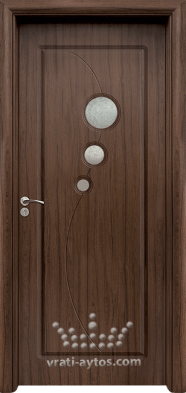Интериорна врата Стандарт 017, цвят Орех
