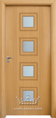 Интериорна врата Стандарт 021, цвят Светъл дъб