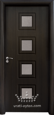 Интериорна врата Стандарт 021, цвят Венге