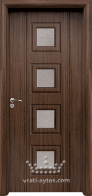 Интериорна врата Стандарт 021, цвят Орех