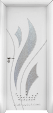 Интериорна врата Стандарт 033, цвят Бял