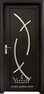 Интериорна врата Стандарт 056, цвят Венге