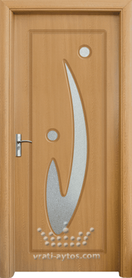 Интериорна врата Стандарт 070, цвят Светъл дъб