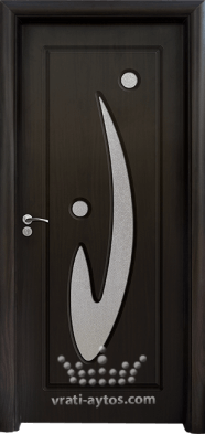 Интериорна врата Стандарт 070, цвят Венге