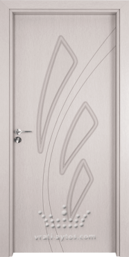 Интериорна врата Гама 202p, цвят Перла
