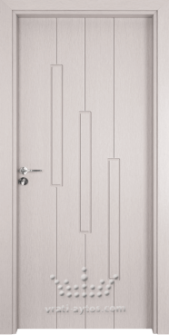 Интериорна врата Гама 206p, цвят Перла