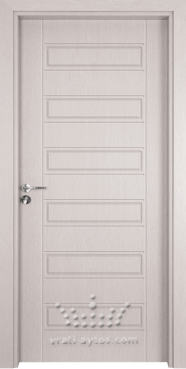 Интериорна врата Гама 207p, цвят Перла