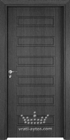 Интериорна врата Gama 207P - цвят Сив кестен