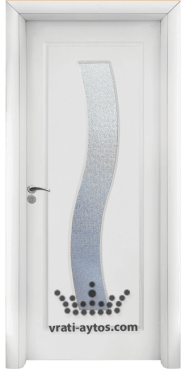 Интериорна врата Стандарт 066, цвят Бял