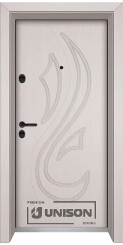 Vhodna Vrata Unison Optima 203p D Perla Side B