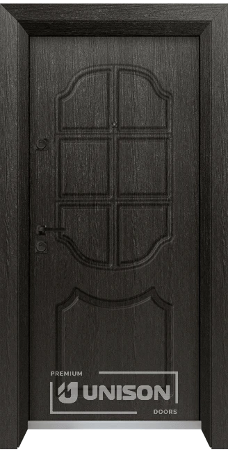 Vhodna Vrata Unison Optima 4509p M Cherna Mura Side B