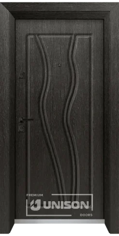Vhodna Vrata Unison Optima 4542p M Cherna Mura Side B