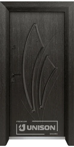 Vhodna Vrata Unison Optima 4553p M Cherna Mura Side B
