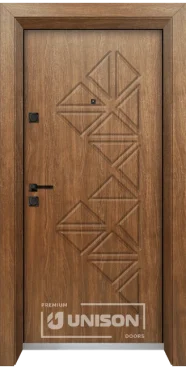 Vhodna Vrata Unison Optima 4558p H Imperatorska Akacia Side B