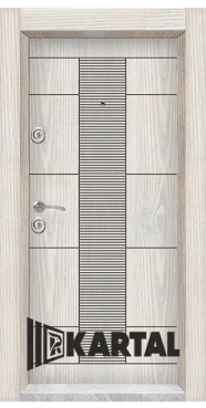 Блиндирана входна врата Т-901 - облечена каса с MDF