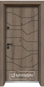 Входна врата UNISON LAMINOR L-121, Тунис